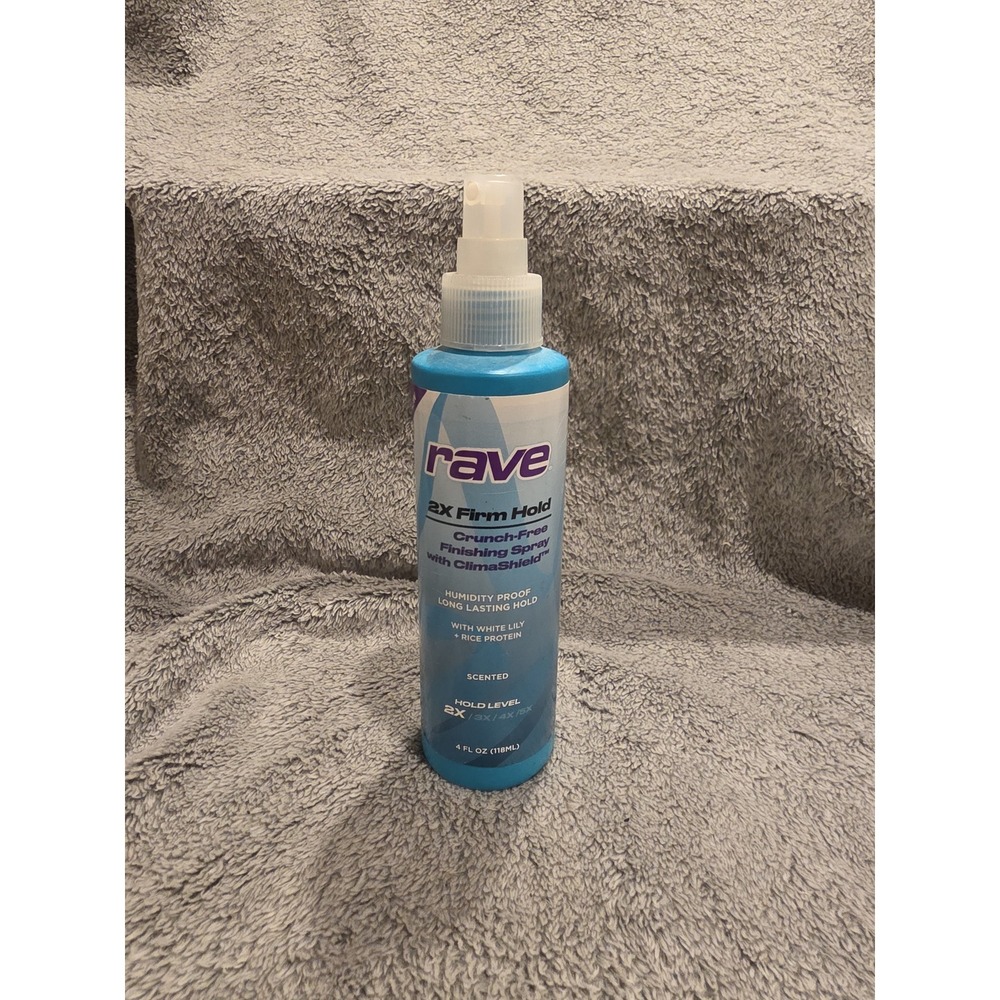 Rave 2x firm hairspray scented 4 fl‎ oz bottle